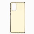 Samsung Galaxy Note 20 Kılıf Esnek Yapılı İnce Slim Silikon Kapak RYC/Premier