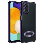 Samsung Galaxy A23 Kılıf Logo Detaylı ve Parlak NLight Premium Silikon Kapak