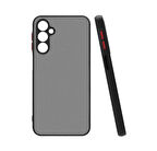 Samsung Galaxy M34 5G Kenarları Renkli Arkası Buğulu Şık Hux Silikon Kılıf