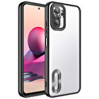 Redmi Note 10 Şık Tasarımlı ve Parlak Omega Premium Silikon Kılıf