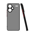 Redmi Note 13 Pro Plus 5G Kılıf Sade Mat Görünümlü Vulcan Silikon Kapak