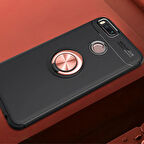 Xiaomi Mi 5X  Kılıf Yüzüklü Sağlam Esnek Ringo Silikon Kapak