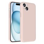 iPhone 15 Plus Kılıf Kamera Korumalı Ve Gizli Kart Hazneli Vitra Premium Silikon Kapak
