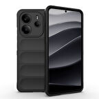 Xiaomi Redmi Note 14 4G Kılıf Oyuk Tasarımlı Veltox Premium Esnek TPU Silikon Kapak