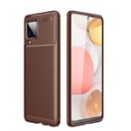 Samsung Galaxy M12 Kılıf Karbon Desenli Şık Negro Premium Silikon Kapak