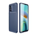 Redmi 10 Kılıf Karbon Desenli Şık Tamia Premium Silikon Kapak