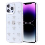 iPhone 14 Pro Max Mini Figürlü ve Kamera Çerçeveli Ultra Sağlam Sararmaz Pole Premium Kapak
