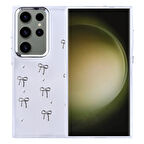 Samsung Galaxy S25 Ultra Kılıf Figürlü ve Sert Yapılı Şeffaf Sağlam Premium Silikon Kapak RYC/Kutup