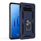 Samsung Galaxy S10 Çift Katmanlı ve Yüzüklü Tam Koruma Vega Premium Kılıf