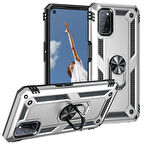 Oppo A72 Kılıf Tam Koruma Çift Katmanlı İbiza Sert Silikon Kapak