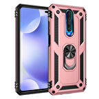 Redmi K30 Çift Katmanlı ve Yüzüklü Tam Koruma Vega Premium Kılıf