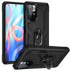 Redmi Note 11T 5G Çift Katmanlı ve Yüzüklü Tam Koruma Vega Premium Kılıf