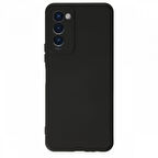 Tecno Camon 18T Kılıf İçi Kadife Kaplı Nano Silikon Kapak - Siyah
