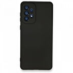 Samsung Galaxy A73 5G İçi Kadife Kaplı Esnek Silikon Kapak RYC/ Nano Lansman