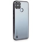Realme C21Y Kılıf Kamera Lens Korumalı Razer Lens Silikon Kapak - Siyah