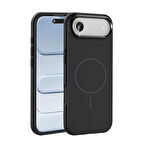 iPhone 17 Air Kılıf Kablosuz Şarj ve Magsafe Destekli Sarilen Premium Silikon Kapak