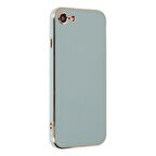 iPhone SE 2020 Kılıf Şık ve Parlak Silikon Kapak RYC/Volet