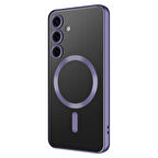 Samsung Galaxy S24 Kılıf Magsafe ve Kamera Korumalı Şık Demre Premium Kapak