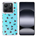 Redmi Note 14 5G Kılıf Airbag özellikli ve Mini Figürlü Hadra Premium Silikon Kapak