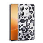 Redmi Note 13 Pro 4G Kılıf Desen Detaylı Şık Mep Premium Silikon Kapak