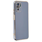 PocoM5s Kılıf Şık ve Parlak Silikon Kapak RYC/Volet