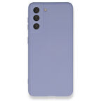 Samsung Galaxy S21 Kılıf İçi Kadife Kaplı Nano Silikon Kapak - Lila