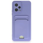 Poco X5 5G Kılıf Kart Hazneli Esnek Kelvin Silikon Kapak