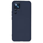 Xiaomi Mi 12T Pro İçi Kadife Kaplı Esnek Silikon Kapak RYC/ Nano Lansman