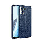 Oppo Reno 7 4G Kılıf Deri Desenli ve Esnek Yapılı Sağlam Derry Silikon Kılıf