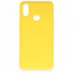 Samsung Galaxy A10S İçi Kadife Kaplı Esnek Silikon Kapak RYC/ Nano Lansman