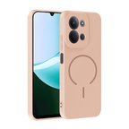 Redmi 15C Kılıf Magsafe Özelikli ve Pastel Şarj Özellikli ŞIk Meta Premium Silikon Kapak