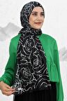 HAREM GÜL DESEN PAMUK ŞAL EŞ5208-11