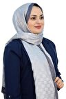 HİNT İPEK MONOGRAM ŞAL EŞ5302-2