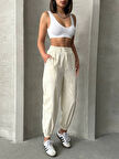 BİÇOMİ Jogger lastik paça pantolon