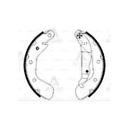 FREN BALATA ASTRA F / VECTRA A / COMBO B PABUÇ ARKA