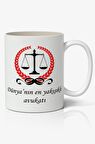 Avukatlar Günü Temalı Baskılı Kupa Bardak Baskılı Kahve Kupa Bardak-6