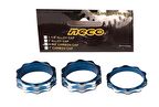 Neco Bisiklet Boğaz Altı Bilezik 1-1/8 (Spacer-R) 28.6 Mavi Gidon Spacer Seti 3'lü 