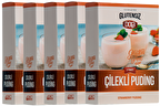 Dola Glutensiz Çilekli Puding 5 adet