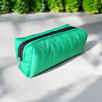 Yeşil Kalem Çantası Su İtici Kumaş