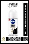 Nivea Kadın Roll-on Deodorant Black&white Invisible Ipeksi Pürüzsüzlük 50ml, Ter Kokusuna Karşı 48 Saat Et