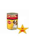 Pedigree Konserve Biftekli 24X400 gr