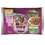 Whiskas Pouch Karışık Güveç Yavru Kedi 85 Gr (4 AL 3 ÖDE)
