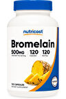 Nutricost Bromelain 500 Mg 120 Kapsül