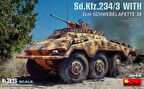 MiniArt 35431 1:35 Sd.Kfz.234/3 2cm Schwebelafette 38 ile
