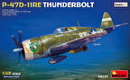 MiniArt 48037 1:48 P-47D-11RE Thunderbolt Uçak Maketi Temel Kit