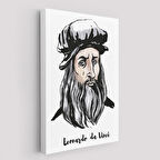 Leonardo da Vinci Dekoratif Kanvas Tablo-5918