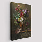 Vazodaki Renkli Çiçekler Tablosu-5925