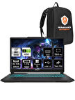 MSI Cyborg 15 i7-13620H 32GB 1TB SSD RTX4050/6GB 15.6" FHD 144HZ W11H A13VE-897XTR & PER4 ÇANTA