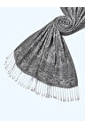 Işıl İpek - Etnik Desen Paşmina Şal 75x190