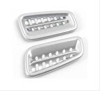 Honda 2022 Civic Üst Menfez Kaplama - Silver